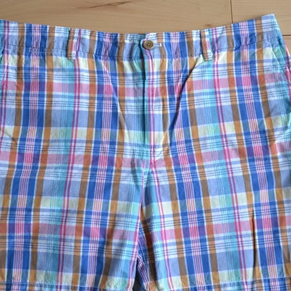 J Crew Chino Plaid Tartan Pants
